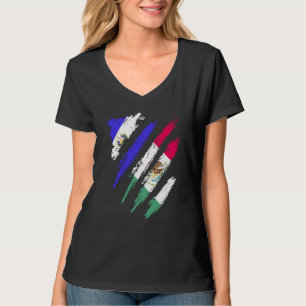 T-shirt Drapeau du Salvador Mexique Patriot Cultivé Pays S