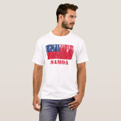 T-shirt Drapeau du Samoa (Devant entier)