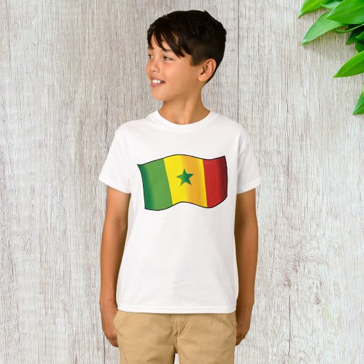 T-shirt Drapeau du Sénégal