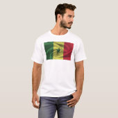 T-shirt Drapeau Du Sénégal (Devant entier)