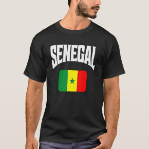 T-shirt Drapeau du Sénégal