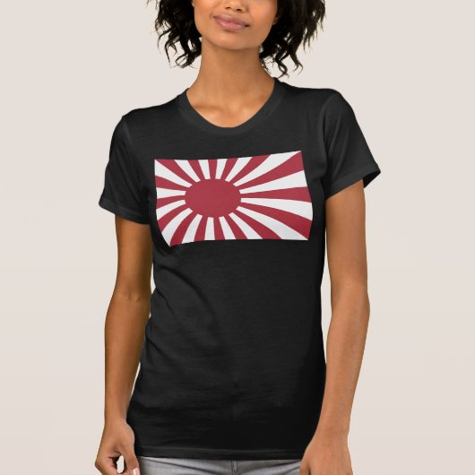 T-shirt Drapeau du soleil levant impérial du Japon, Edo à (Devant)