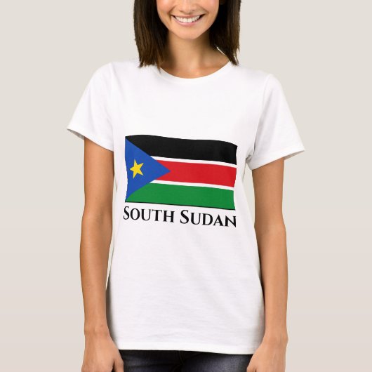 T-shirt Drapeau du Soudan du Sud (Devant)