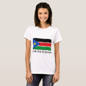 T-shirt Drapeau du Soudan du Sud (Devant entier)