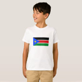T-shirt Drapeau du Soudan du Sud (Devant entier)