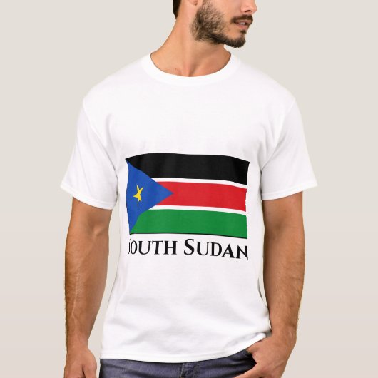 T-shirt Drapeau du Soudan du Sud (Devant)