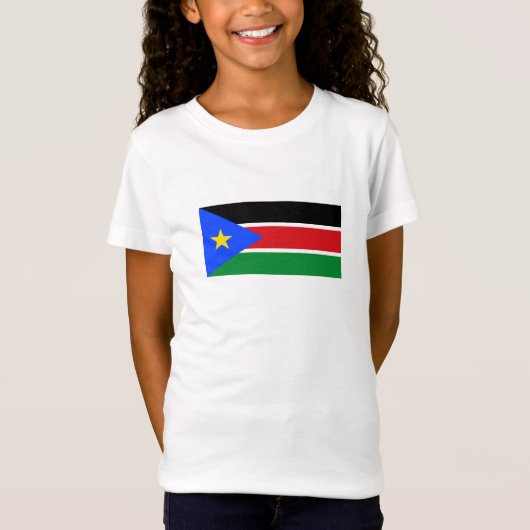 T-Shirt Drapeau du Soudan du Sud (Devant)