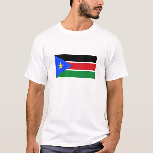 T-shirt Drapeau du Soudan du Sud (Devant)