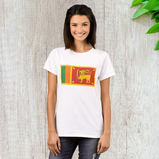 T-shirt Drapeau du Sri Lanka