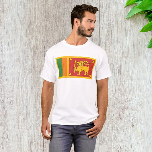 T-shirt Drapeau du Sri Lanka