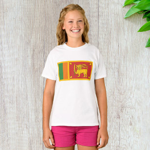 T-shirt Drapeau du Sri Lanka