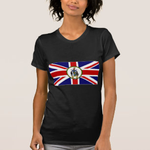 T-shirt Drapeau du sud alt d'îles de sandwich du sud à l