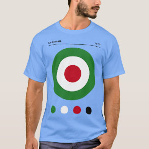 T-shirt Drapeau du Suriname inspiré par Bauhaus