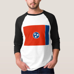 T-shirt Drapeau du Tennessee