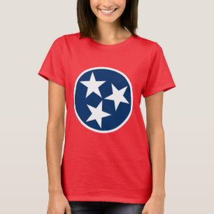 T-shirt Drapeau du Tennessee