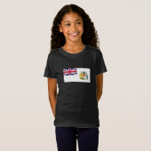 T-Shirt Drapeau du territoire antarctique britannique (Devant entier)