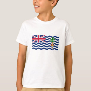 T-shirt Drapeau du Territoire britannique de l'océan Indie