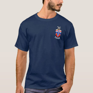T-shirt Drapeau du territoire du Yukon - Canada