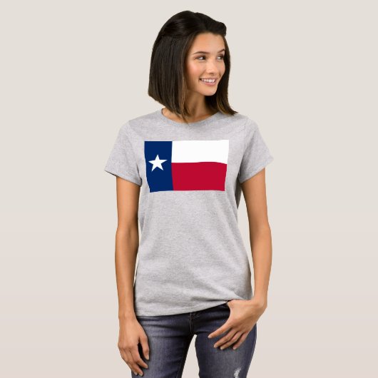T-shirt Drapeau du Texas (Devant entier)