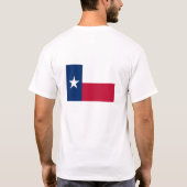 T-shirt Drapeau du Texas (Dos)
