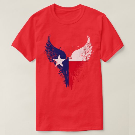 T-shirt Drapeau du Texas (Design devant)