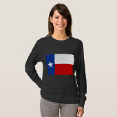 T-shirt drapeau du Texas (Devant entier)
