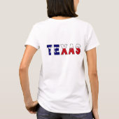 T-shirt Drapeau du Texas (Dos)