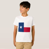 T-shirt Drapeau du Texas (Devant entier)