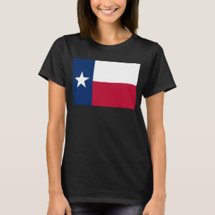 T-shirt Drapeau du Texas : Longhorns, l'État de l'étoile s