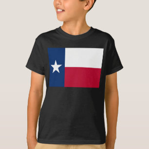 T-shirt Drapeau du Texas : Longhorns, l'État de l'étoile s