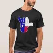 T-shirt Drapeau du Texas Shaka (Devant)