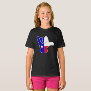 T-shirt Drapeau du Texas Shaka