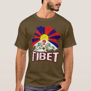 T-shirt Drapeau du Tibet
