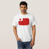 T-SHIRT DRAPEAU DU TONGA (Devant entier)