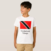 T-shirt Drapeau du Trinidad-et-Tobago (Devant entier)