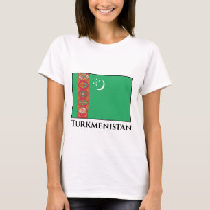 T-shirt Drapeau du Turkménistan