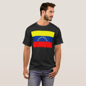 T-shirt Drapeau du Venezuela (Devant entier)