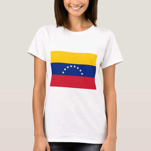 T-shirt Drapeau du Venezuela (Devant)