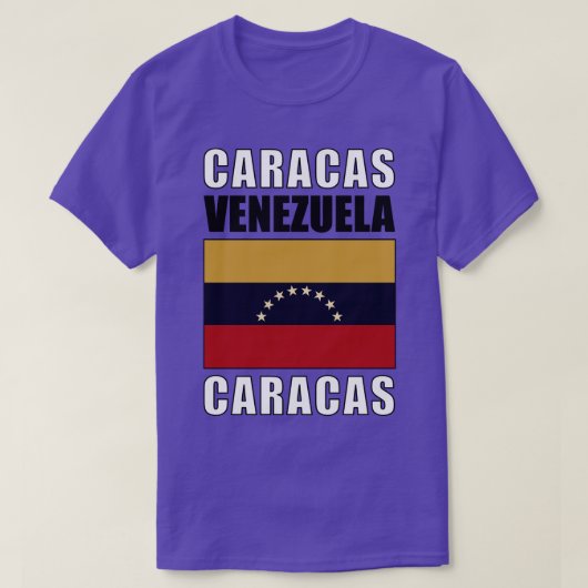 T-shirt Drapeau du Venezuela (Design devant)