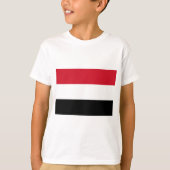 T-shirt Drapeau du Yémen (Devant)