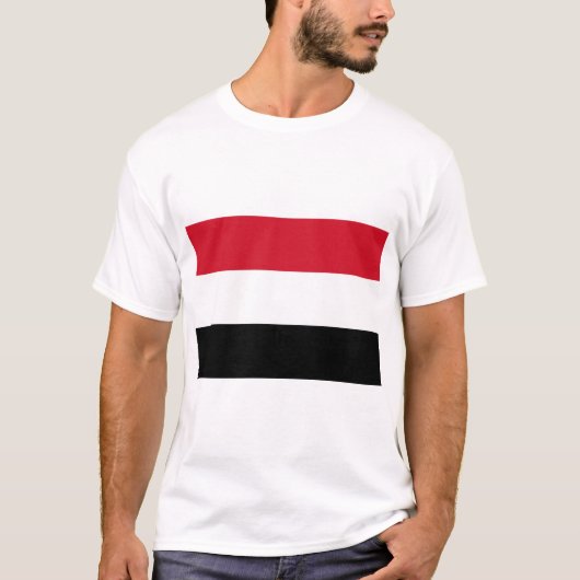 T-shirt Drapeau du Yémen (Devant)