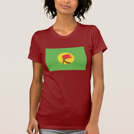 T-shirt Drapeau du Zaïre (Devant)