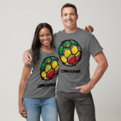 T-shirt Drapeau du Zimbabwe (Unisexe)