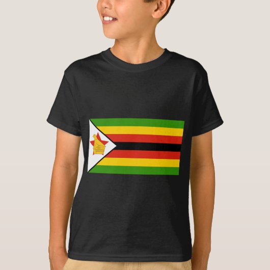 T-shirt drapeau du zimbabwe (Devant)