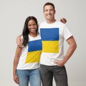 T-shirt Drapeau d'Ukraine (Unisexe)