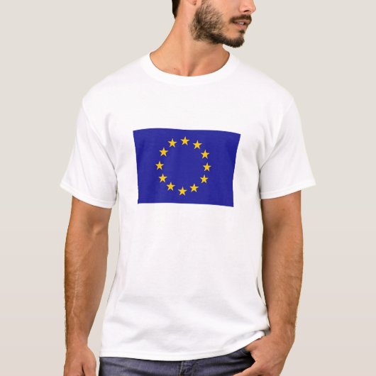T-shirt Drapeau d'Union européenne (Devant)