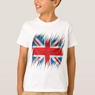 T-shirt Drapeau d'Union Jack de défibreurs