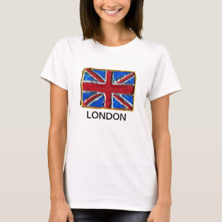 T-shirt Drapeau d'Union Jack les Anglais de Londres - de