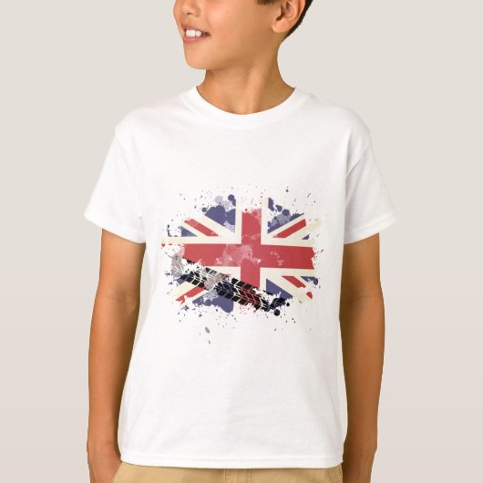 T-shirt Drapeau d'Union Jack R-U (Devant)