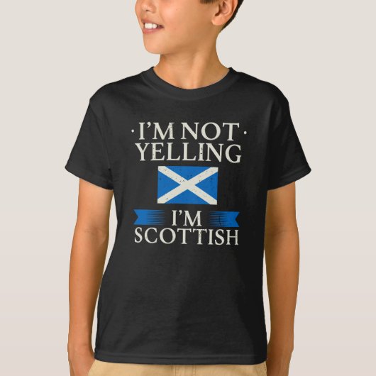 T-shirt Drapeau écossais (Devant)